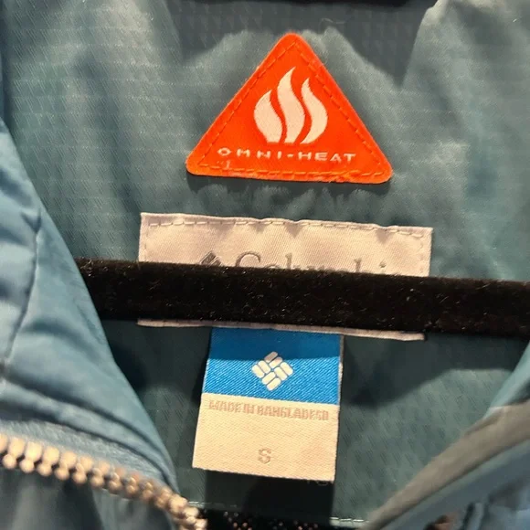 Columbia Blue Jacket with Omni-Heat Technology small - Picture 3 of 9